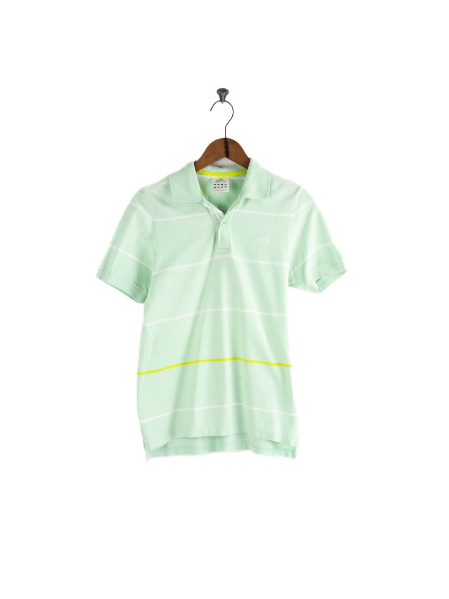 Adidas mintgrünes Poloshirt S