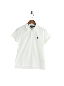 Weißes Polo T-Shirt XS