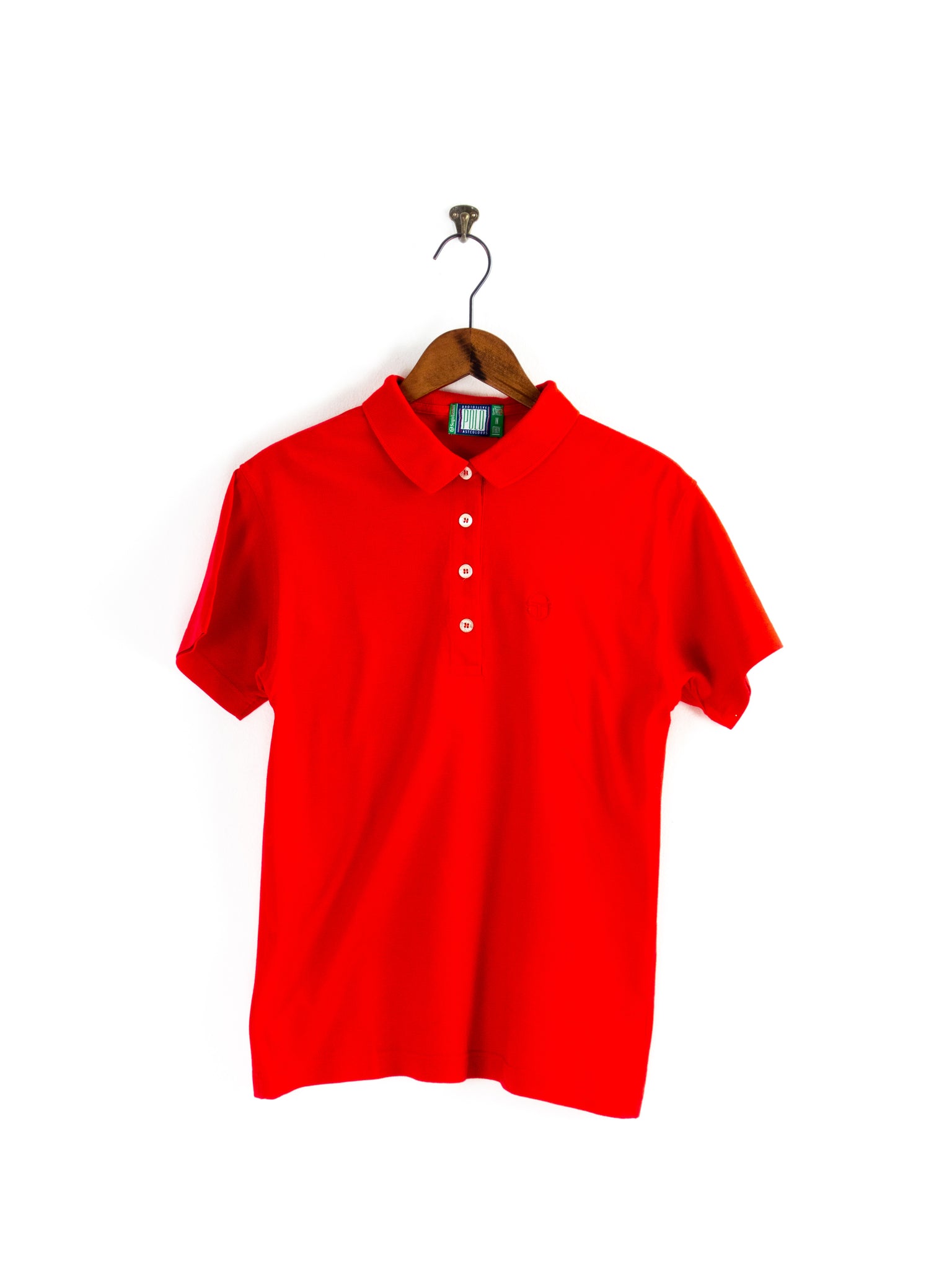 Rotes Polo T-Shirt S