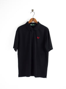 Schwarzes Polo T-Shirt L/XL