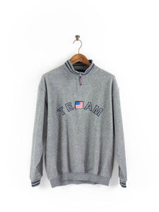 Zip Fleece Sweater XL
