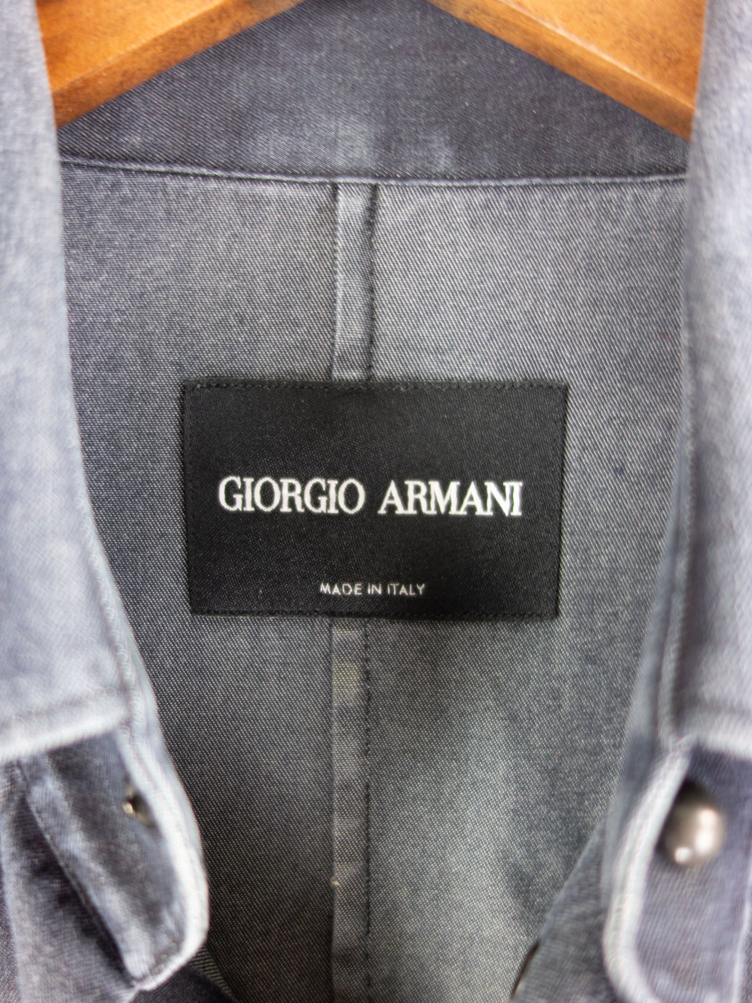 Giorgio Armani Jeandshemd S