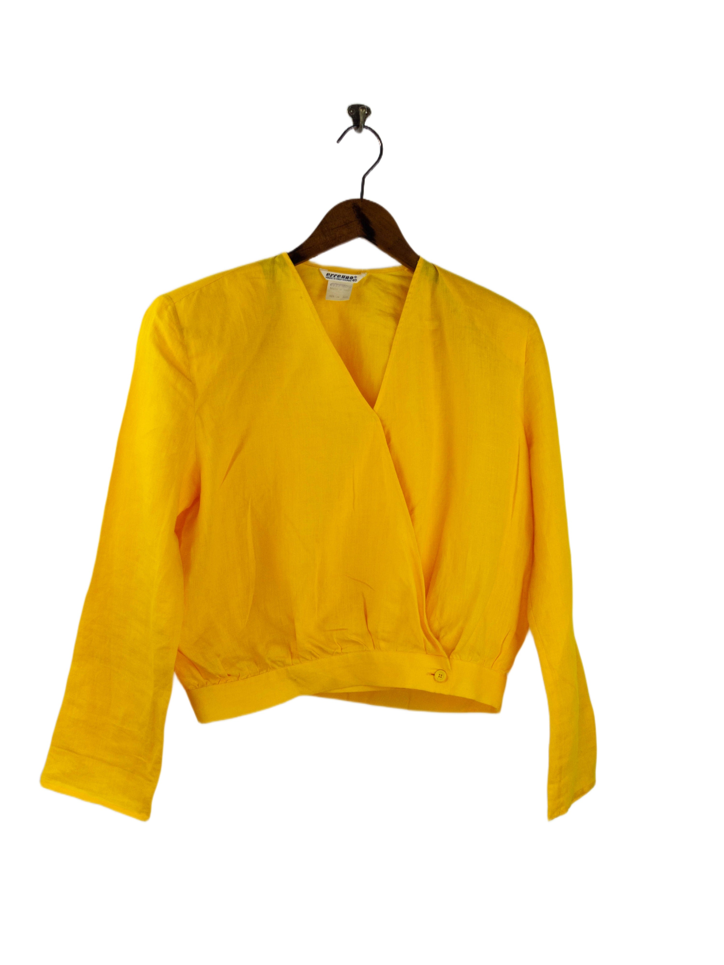 short long-sleeved blouse L