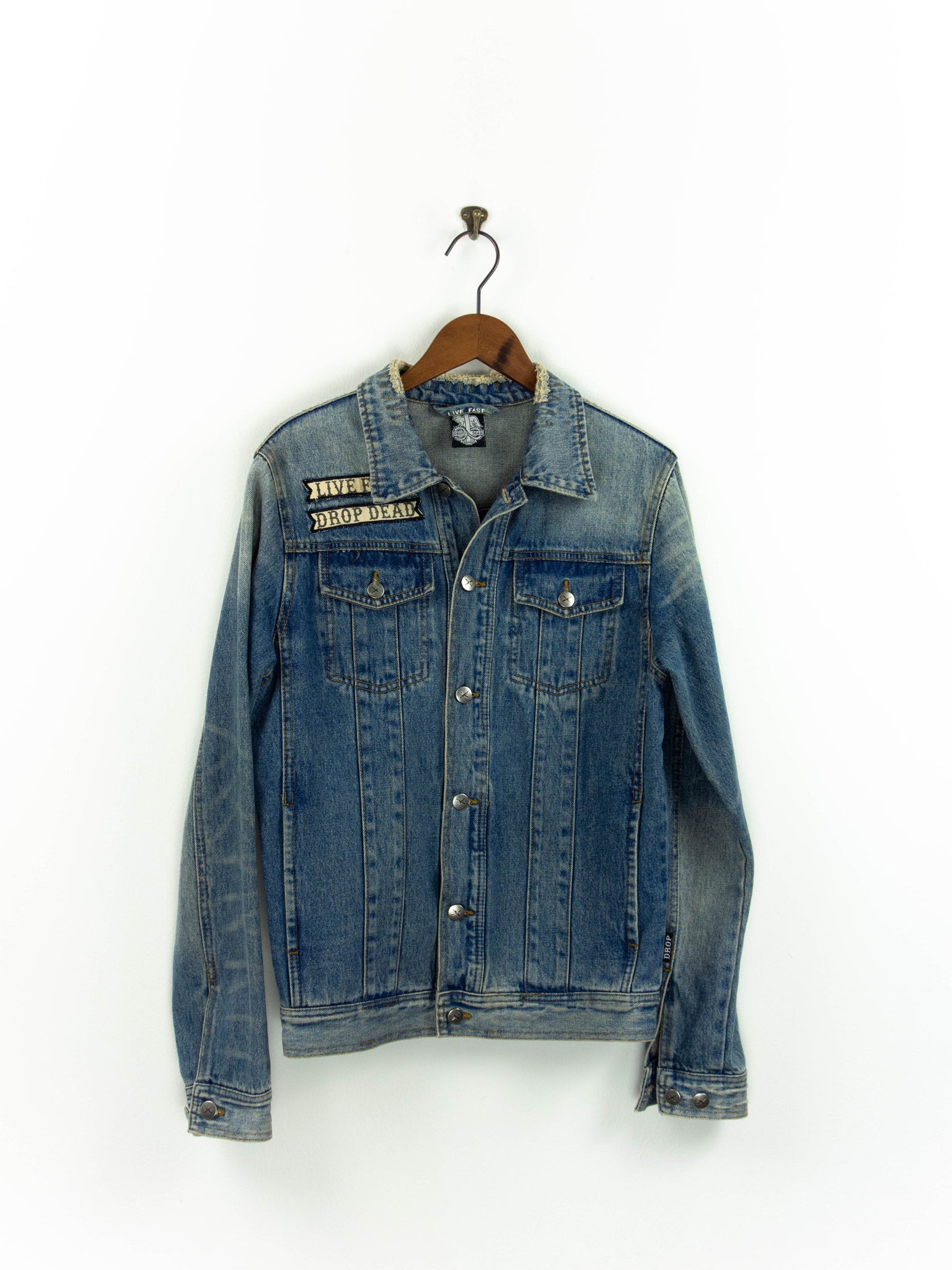 Jeansjacke Patches XS