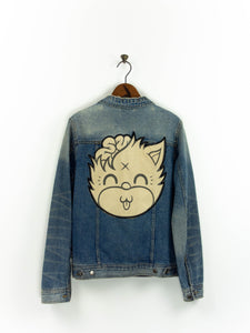 Jeansjacke Patches XS