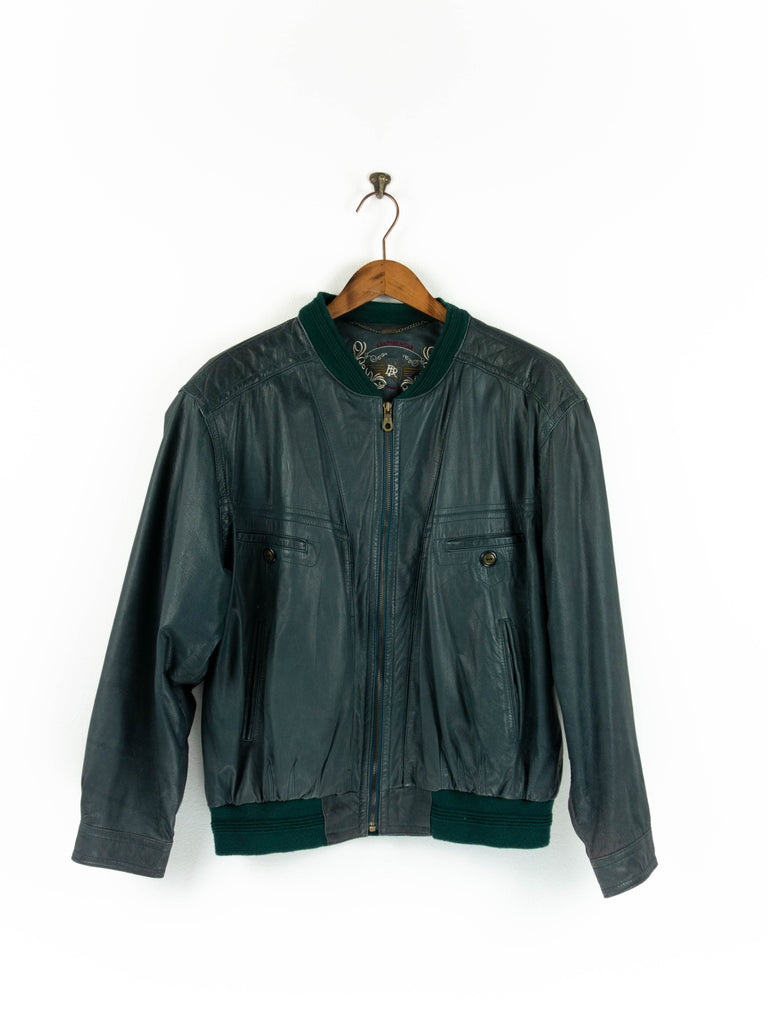 Leather jacket L